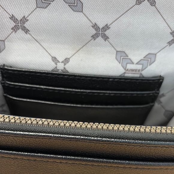 Aimee Kestenberg Black Leather Box Purse - Picture 6 of 10